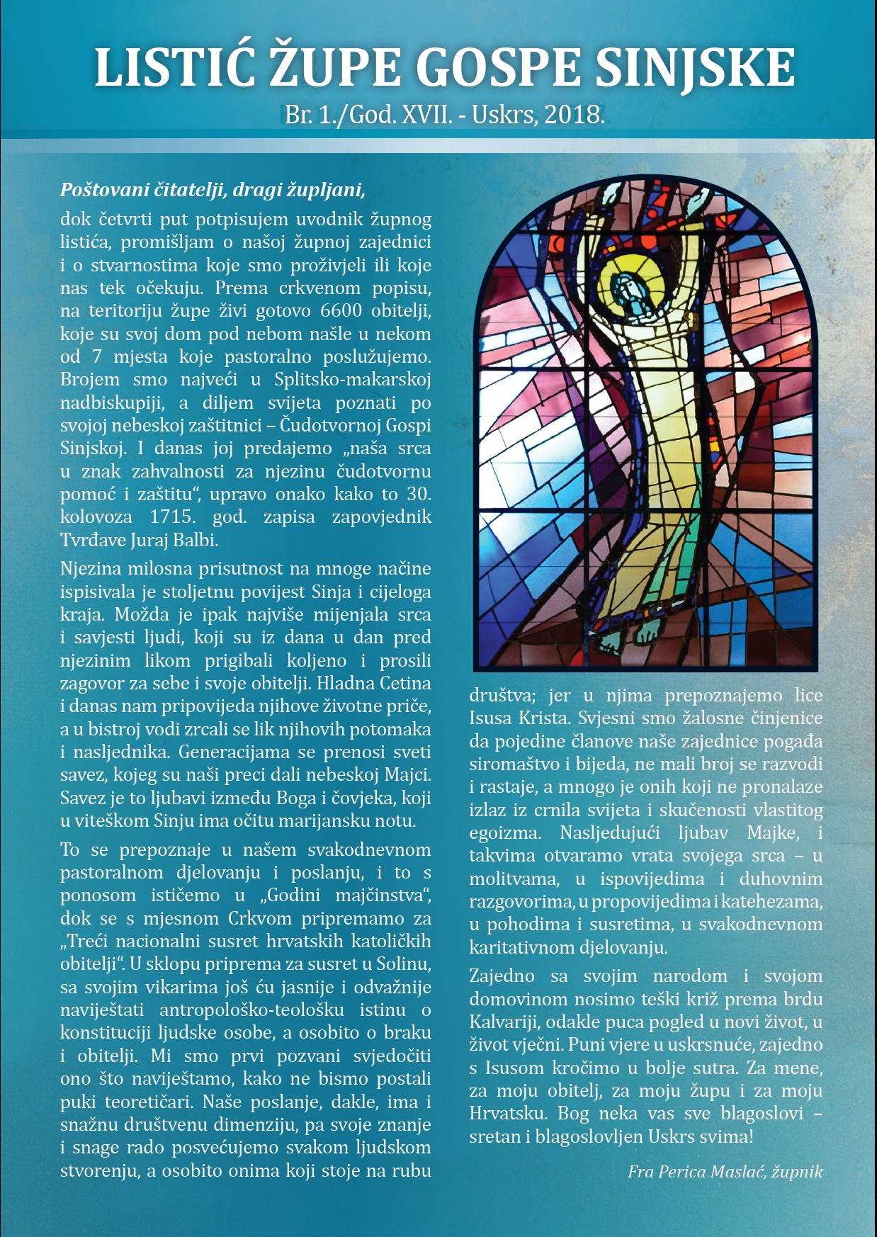 listic naslovnica uskrs 2018